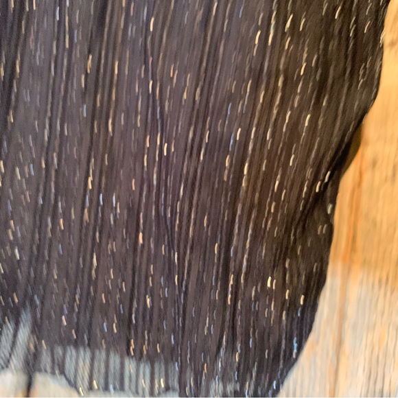 Forever 21 Contemporary Glitter See Through Top size Large - Picture 7 of 8